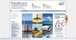 Desktop Screenshot of hokon-verschlusstechnik.de